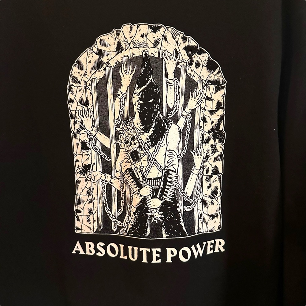 Black Wraith Executioner Crewneck Sweatshirt XL - Picture 6 of 6